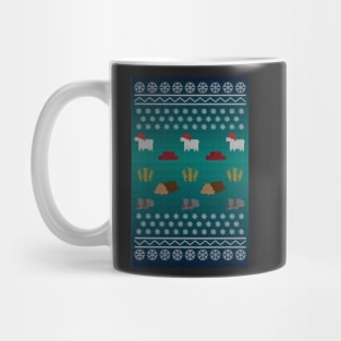 Christmas Sweater Board Game Resources - Board Games Design - Gaming Art Mug